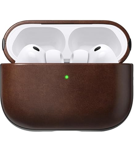 Amazon.com: Nomad Airpods Pro 2 Case in Black Horween Leather